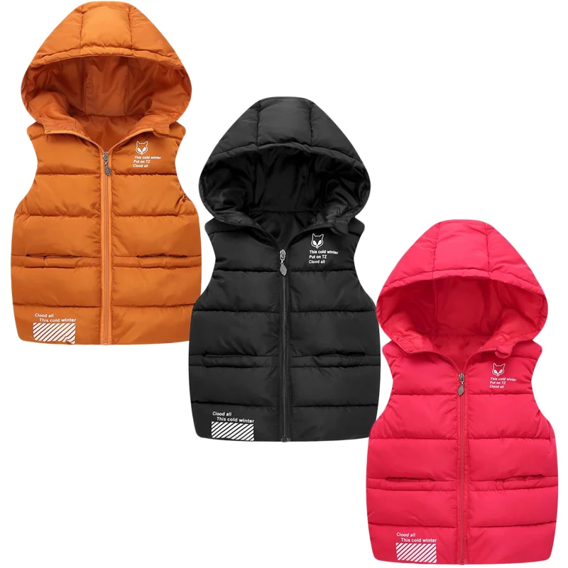 2020 New Children Down Vest Girls Hooded Jacket Winter Waistcoats Boy Baby Autumn Outerwear Coats 3-8 Years Kids Warm Clothes
2020 New Children Down Vest Girls Hooded Jacket Winter Waistcoats Boy Baby Autumn Outerwear Coats 3-8 Years Kids Warm Clothes