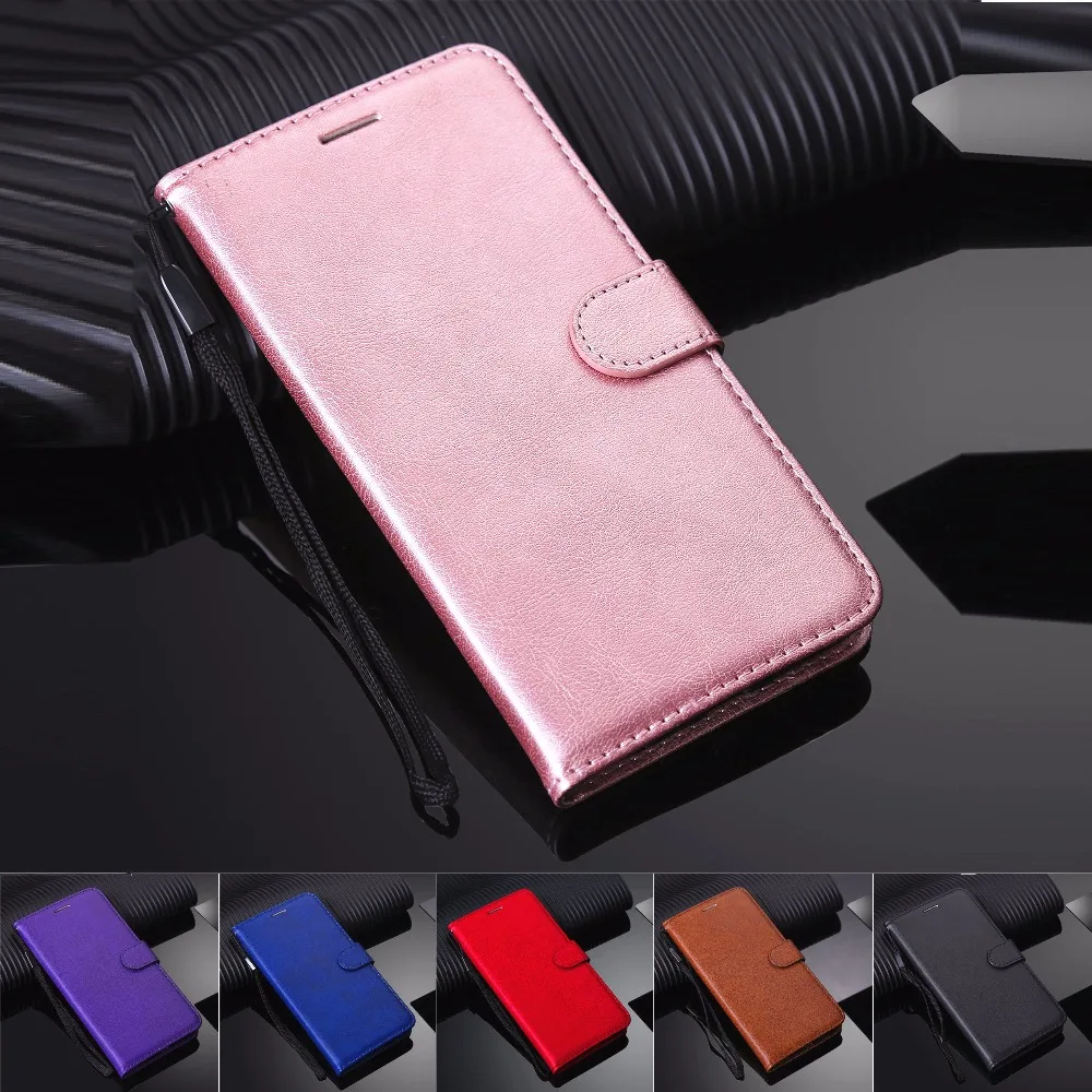 Кожаный чехол кошелек для Huawei P8 P9 Lite 2017 P10 P20 P30 P40 Pro откидной Чехол P Smart Y5 Y6 2018 Y7 2019
