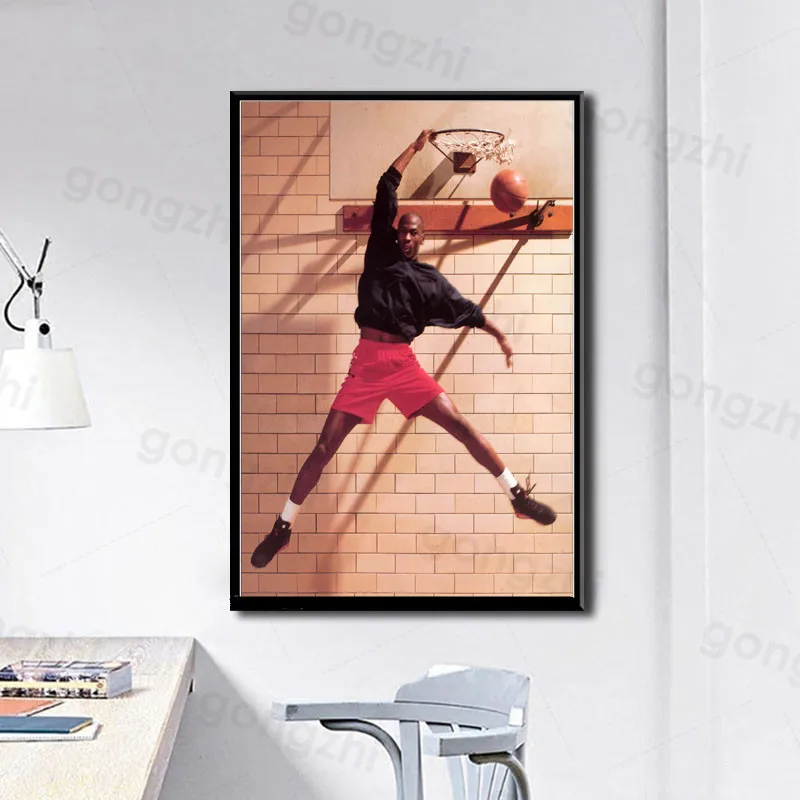 Basketball Player Michael Dunk Art Poster Modern Sports Canvas Painting Decor Bedroom Living Room Prints and Pictures Frameless
Basketball Player Michael Dunk Art Poster Modern Sports Canvas Painting Decor Bedroom Living Room Prints and Pictures Frameless