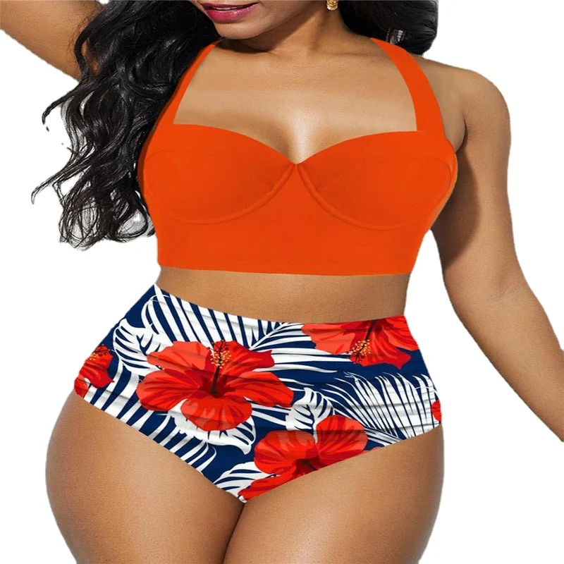 2021 European and American Fashion New Swimwear Ladies Sexy Print Plus Size Bikini Split Swimwear Bikiniwomen
2021 European and American Fashion New Swimwear Ladies Sexy Print Plus Size Bikini Split Swimwear Bikiniwomen