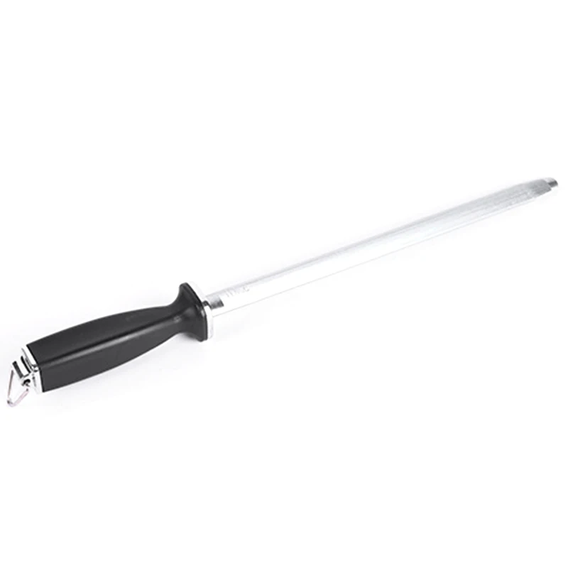 12 Inch Professional Chef Knife Sharpener Rod Diamond Sharpening Stick Honing Steel Steel Knives
12 Inch Professional Chef Knife Sharpener Rod Diamond Sharpening Stick Honing Steel Steel Knives