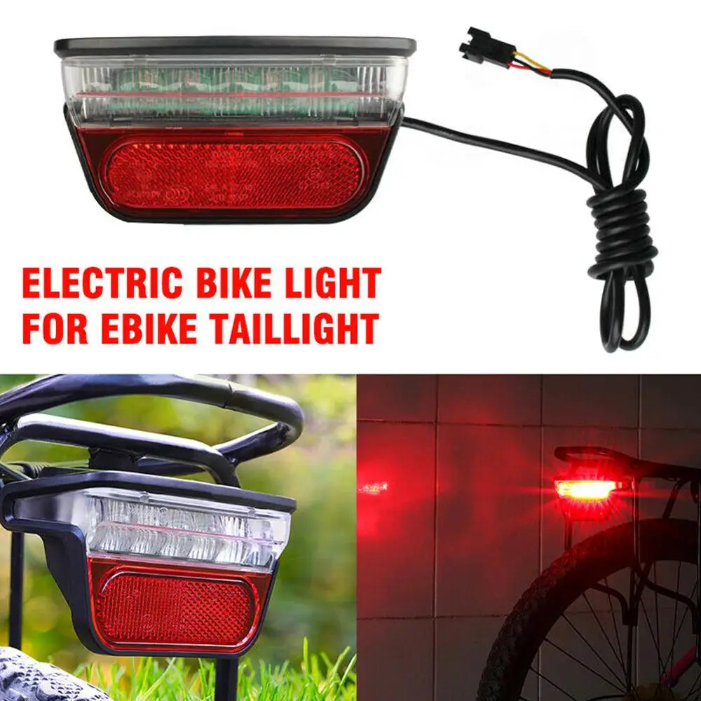 6-80V Electric Bike Light for Ebike Taillight Rear Electric Scooter Bicycle Rear Tial Light Brake Night Safety Cycling Parts
6-80V Electric Bike Light for Ebike Taillight Rear Electric Scooter Bicycle Rear Tial Light Brake Night Safety Cycling Parts