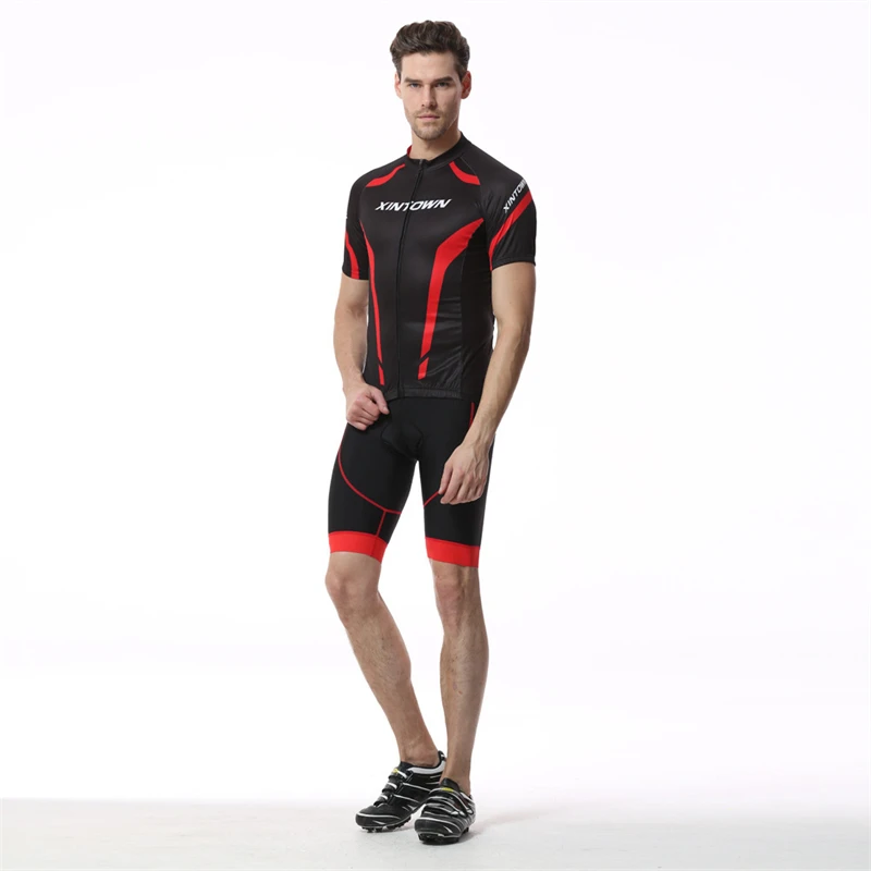 2020 XINTOWN Summer Men's Cycling Jersey Sets Short Sleeve Suit Anti-UV Sportswear MTB Breathable Clothing Man Cycling Maillot
2020 XINTOWN Summer Men's Cycling Jersey Sets Short Sleeve Suit Anti-UV Sportswear MTB Breathable Clothing Man Cycling Maillot