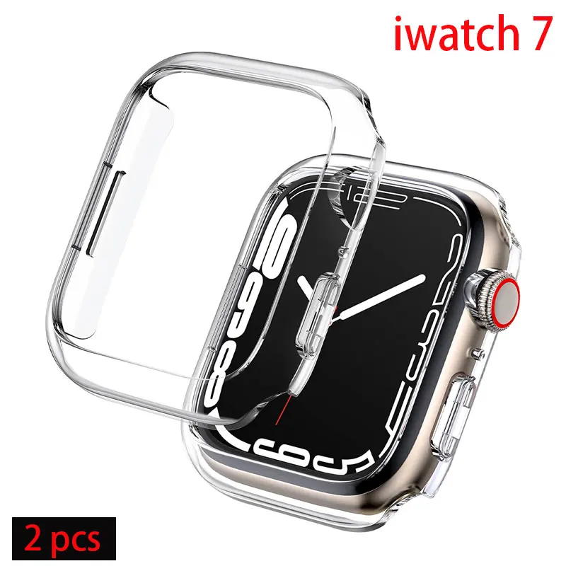 2Pcs Screen Protector Cover for Apple Watch Case band 44MM 40MM 38mm 42mm iwatch bracelet Apple watch Series 3 4 5 6 Accessories
2Pcs Screen Protector Cover for Apple Watch Case band 44MM 40MM 38mm 42mm iwatch bracelet Apple watch Series 3 4 5 6 Accessories