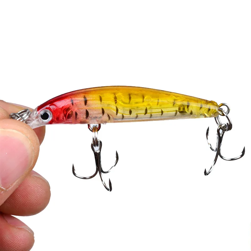 1 Pcs 7cm/3.9g Bend Minnow Fishing Lure Hard Bait Aritificial Wobblers Fishing Tackle Big Crankbait Plastic Lure 4 Colors
1 Pcs 7cm/3.9g Bend Minnow Fishing Lure Hard Bait Aritificial Wobblers Fishing Tackle Big Crankbait Plastic Lure 4 Colors