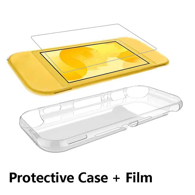 For Nintendo Switch Lite Protective Case Film Tempered Glass Screen Protector Anti-slip Ultra-thin Case for Nintendo Switch Lite
For Nintendo Switch Lite Protective Case Film Tempered Glass Screen Protector Anti-slip Ultra-thin Case for Nintendo Switch Lite