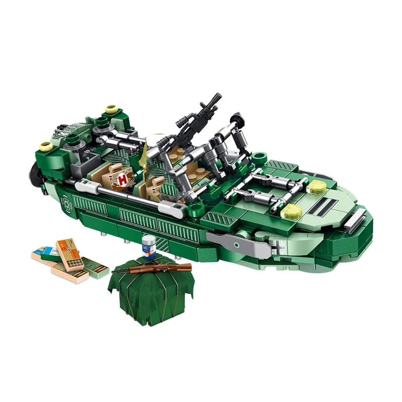 City lifeboat Military Truck Soldier Rescue series Bricks Building Blocks Children Educational assembly kit boys Toys Gifts
City lifeboat Military Truck Soldier Rescue series Bricks Building Blocks Children Educational assembly kit boys Toys Gifts