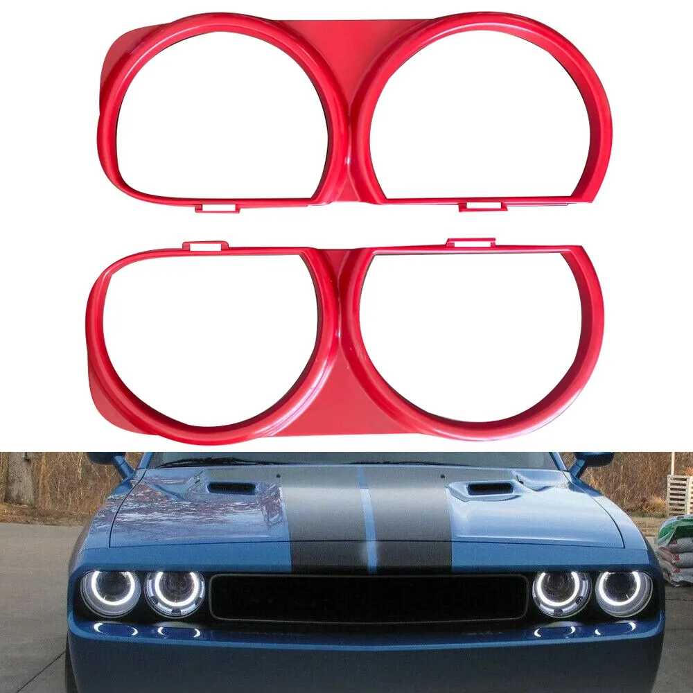 Передняя фара ободка лампы LH LF & RH RF пара для Dodge Challenger новый высококачественный материал прочный корпус автомобильных фар
Передняя фара ободка лампы LH LF & RH RF пара для Dodge Challenger новый высококачественный материал прочный корпус автомобильных фар