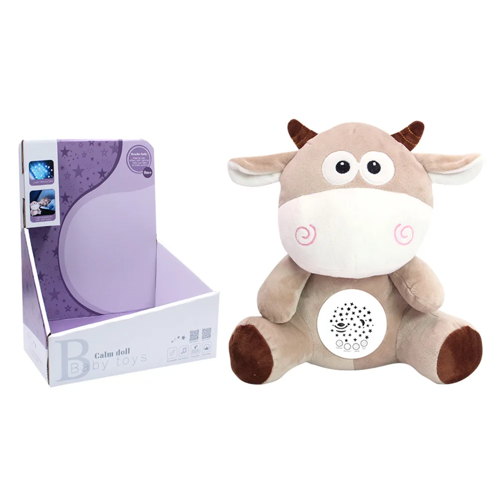 Cartoon Plush Starry Night Dream Projection Lamp Children Baby Night Sleep Light Battery Projection Lamp baby soothing dolls sle
Cartoon Plush Starry Night Dream Projection Lamp Children Baby Night Sleep Light Battery Projection Lamp baby soothing dolls sle