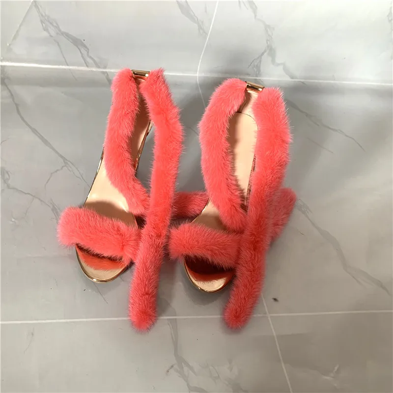 New sandals for 2022. Mink Upper Ladies Sandals Fashion Natural Mink Diamond Heels Party Shoes Color Customizable
New sandals for 2022. Mink Upper Ladies Sandals Fashion Natural Mink Diamond Heels Party Shoes Color Customizable