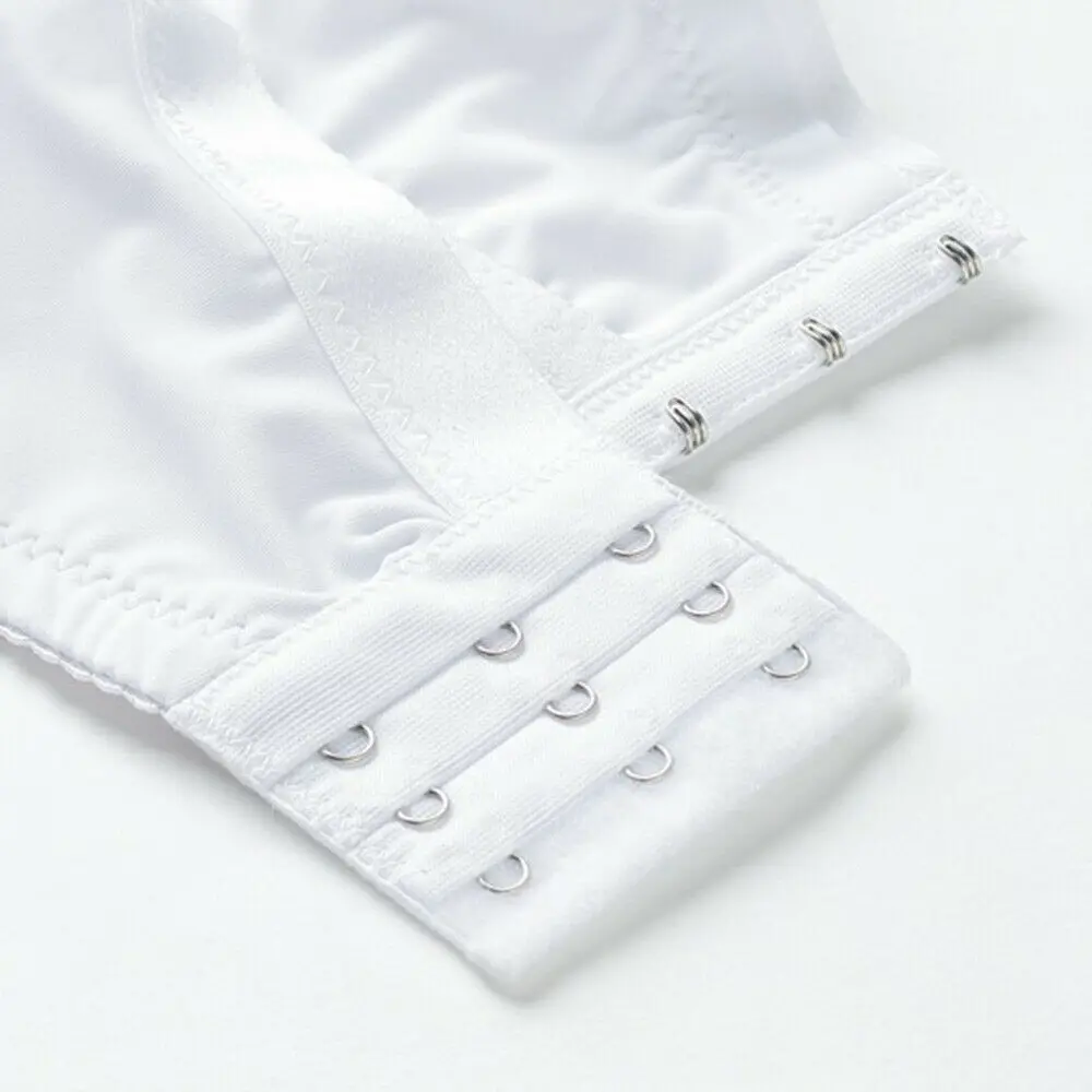 YBCG 5 Colors White Women Bra Plus Size Adjusted-straps Big Thin Cup Underwear Bow Unlined Lingerie For 28-48 E | Женская одежда