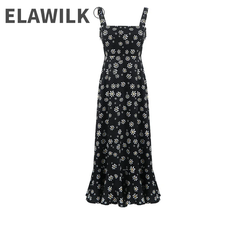 Vacation Dress Summer Women Daisy Floral Print Ruffles Slim Strapless Midi Dress Boho Black Long Beach Dress Female
Vacation Dress Summer Women Daisy Floral Print Ruffles Slim Strapless Midi Dress Boho Black Long Beach Dress Female