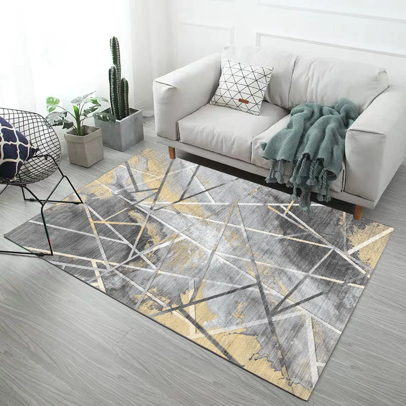 Nordic Style Modern Simple Suede Rug Cover Household Geometric 3d Printing Carpet Cover For Bedroom Living Room Coffee Table Pad
Nordic Style Modern Simple Suede Rug Cover Household Geometric 3d Printing Carpet Cover For Bedroom Living Room Coffee Table Pad