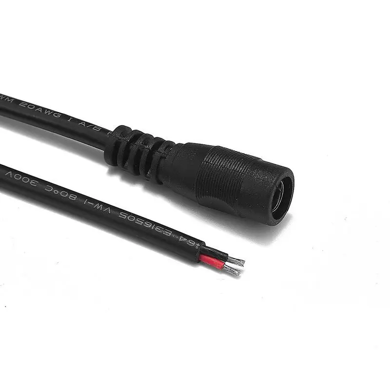 200pcs 22AWG DC Female Cable Pigtail Wire 5.5*2.1mm DC Power Plug Adapter Connector For 5050 LED Strip Solar Pannel Battery Pack
200pcs 22AWG DC Female Cable Pigtail Wire 5.5*2.1mm DC Power Plug Adapter Connector For 5050 LED Strip Solar Pannel Battery Pack