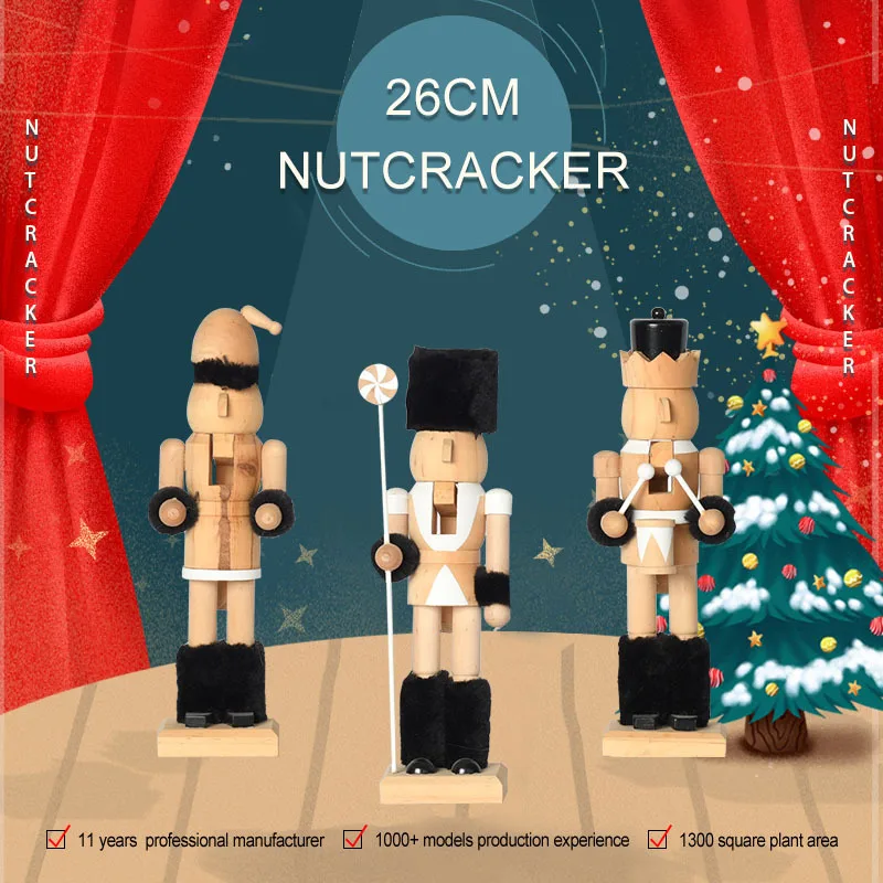 26CM Wood Simple European Style Christmas Day Decor Home Crafts Outdoor patio atmosphere ornaments
26CM Wood Simple European Style Christmas Day Decor Home Crafts Outdoor patio atmosphere ornaments