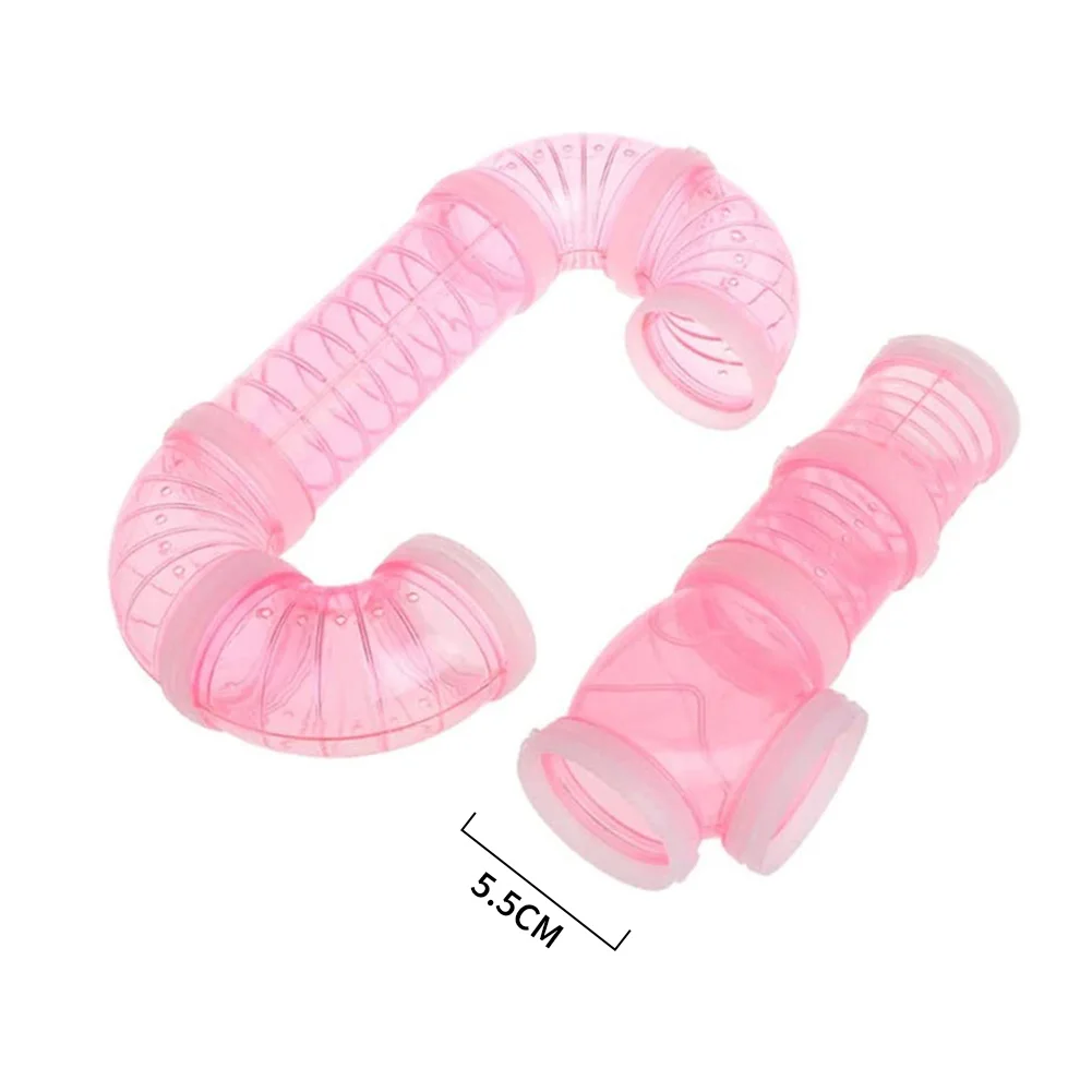 8 Pcs Hamster Tunnel Training Playing Tools DIY Assembly Pipe Set External Small Pet Sport Pipeline Training Playing Tool
8 Pcs Hamster Tunnel Training Playing Tools DIY Assembly Pipe Set External Small Pet Sport Pipeline Training Playing Tool