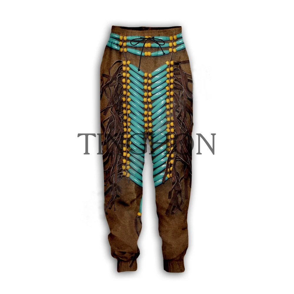 NEW Native Indian 3D Pant Men Women New Fashion Jogger sport pant Hot Style Sweatpants 07