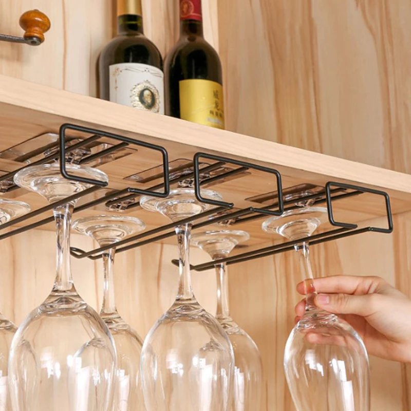 Useful Iron Black Wine Rack Glass Holder Hanging Bar Hanger Shelf Stainless Steel Wine Glass Rack Stand Paper Roll Holder
Useful Iron Black Wine Rack Glass Holder Hanging Bar Hanger Shelf Stainless Steel Wine Glass Rack Stand Paper Roll Holder