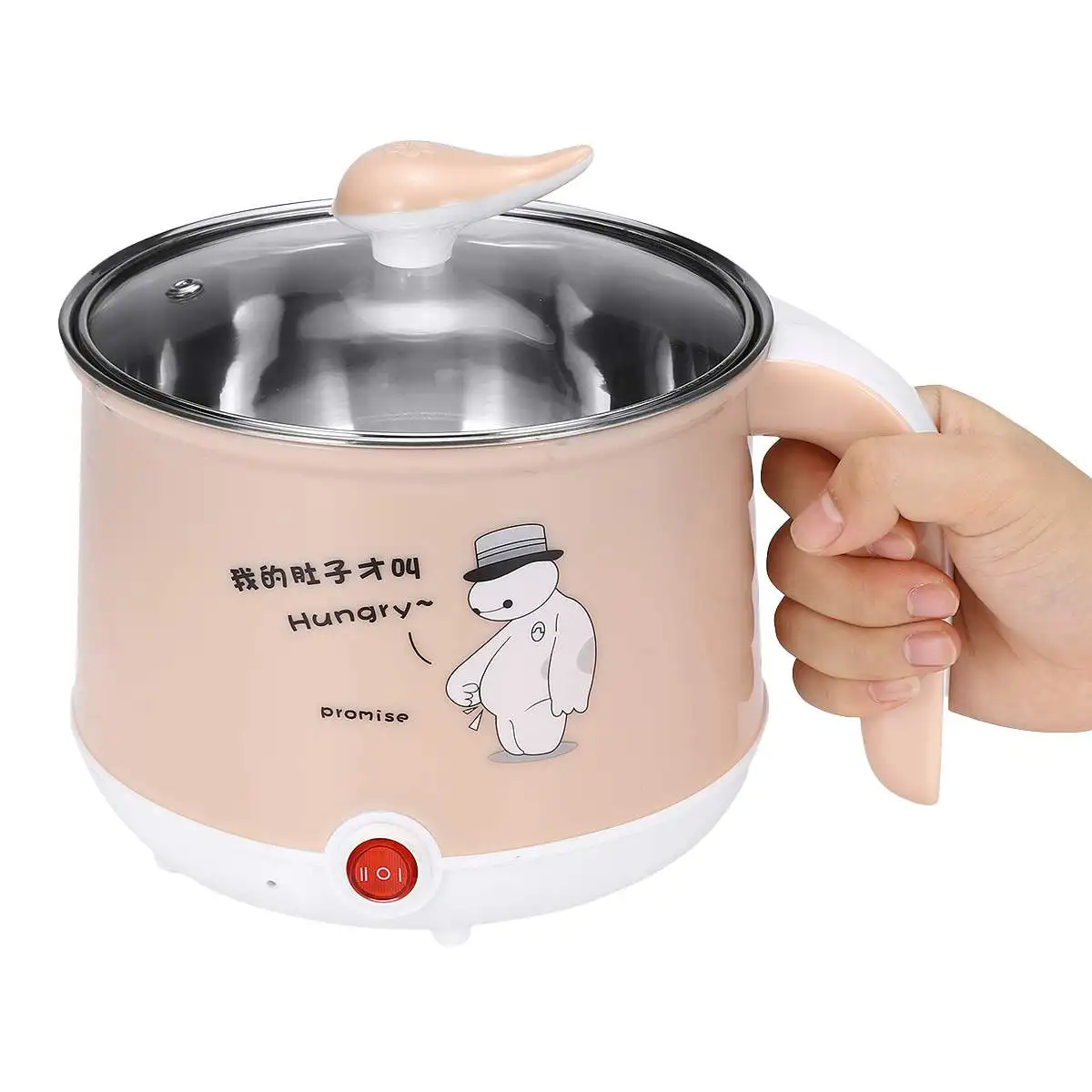 220V 1.8L Mini Multifunction Electric Cooking Machine Hot Pot Non-stick Pan Single Layer Multi Electric Rice Cooker
220V 1.8L Mini Multifunction Electric Cooking Machine Hot Pot Non-stick Pan Single Layer Multi Electric Rice Cooker