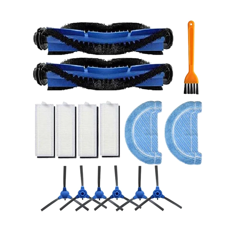 Main Brush Hepa Filter Side Brush Mop Pad Replacement Kits for Cecotec Conga 1090 Robotic Vacuum Cleaner Spare Parts
Main Brush Hepa Filter Side Brush Mop Pad Replacement Kits for Cecotec Conga 1090 Robotic Vacuum Cleaner Spare Parts