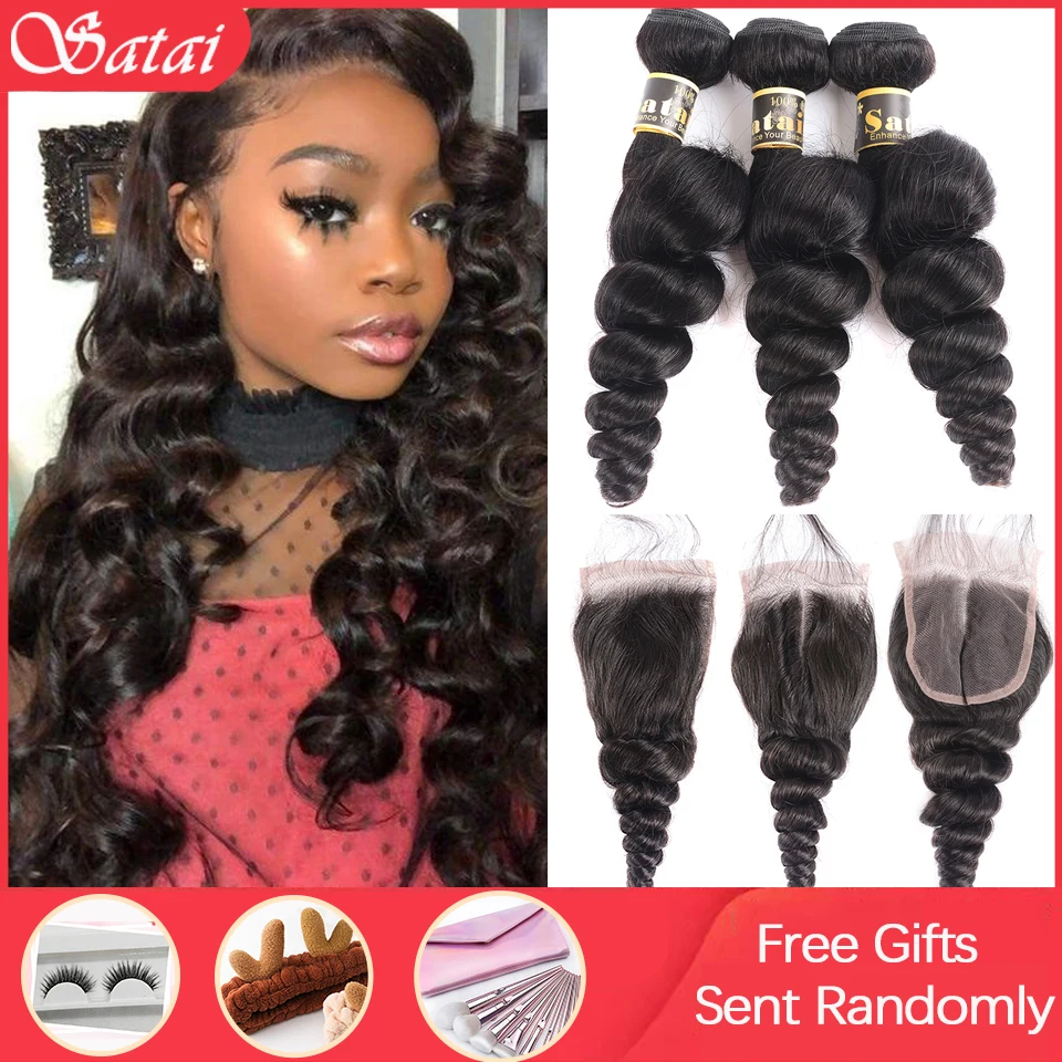 Satai бразильские свободные волнистые 3 пучка с закрытием 8-28 дюймов M Remy 100% человеческие волосы пучки с закрытием естественный цвет
Satai бразильские свободные волнистые 3 пучка с закрытием 8-28 дюймов M Remy 100% человеческие волосы пучки с закрытием естественный цвет