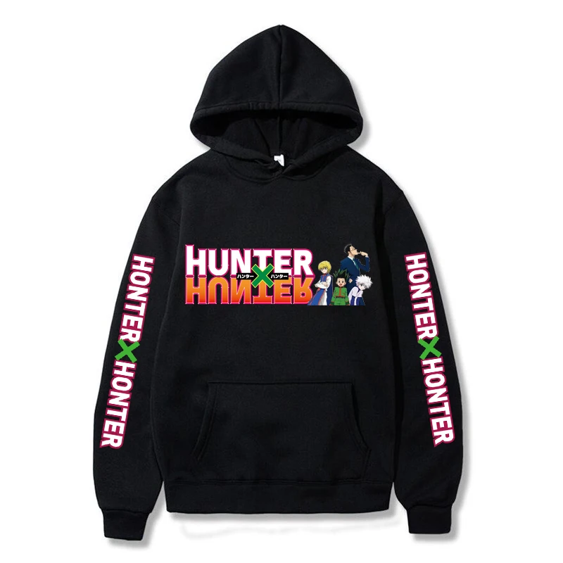 Hunter x Hunter Hoodies Men Sweatshirt Tracksuit Oversized Hoodie Print Fashion Casual Sweatshirt S-3XL Large size clothes 
Hunter x Hunter Hoodies Men Sweatshirt Tracksuit Oversized Hoodie Print Fashion Casual Sweatshirt S-3XL Large size clothes