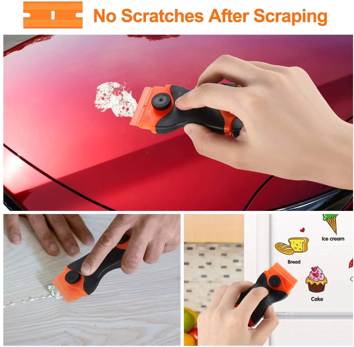 Auto Scraper Blade Tool Car Window Glass Stovetop Vinly Film Sticker Installation Tint Glue Gap Cleaner Sreen Squeegee Knife
Auto Scraper Blade Tool Car Window Glass Stovetop Vinly Film Sticker Installation Tint Glue Gap Cleaner Sreen Squeegee Knife