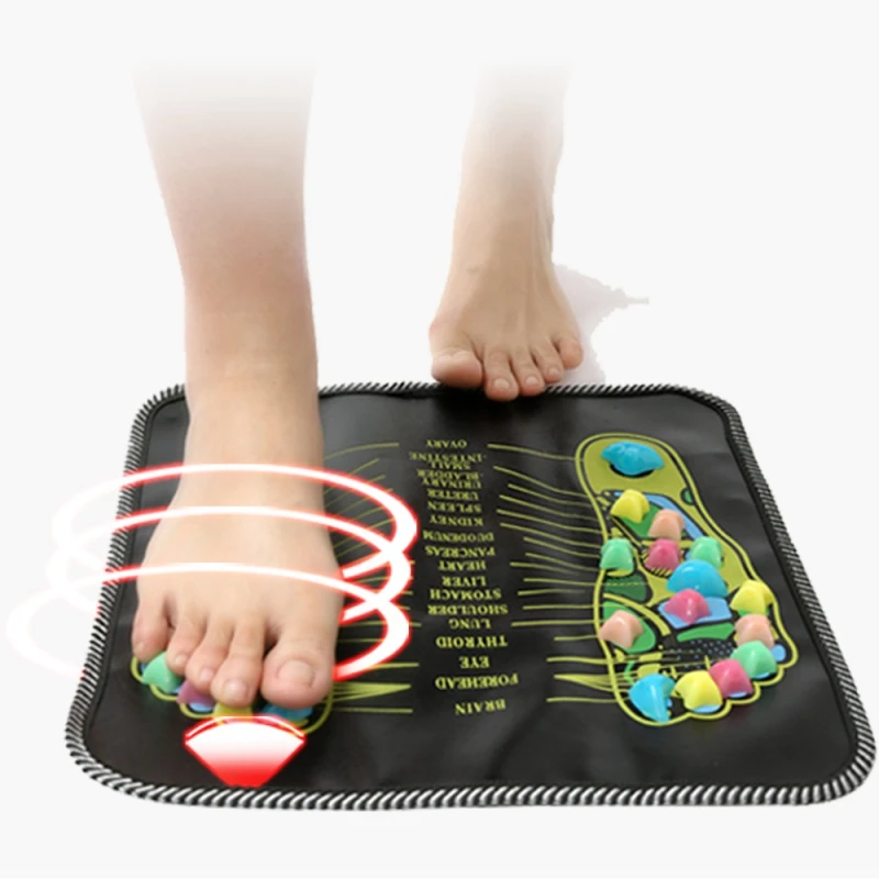1Pc Acupuncture Cobblestone Foot Reflexology Massage Pad Walk Stone Square Foot Massager Cushion for Relax Body Pain Health Care
1Pc Acupuncture Cobblestone Foot Reflexology Massage Pad Walk Stone Square Foot Massager Cushion for Relax Body Pain Health Care