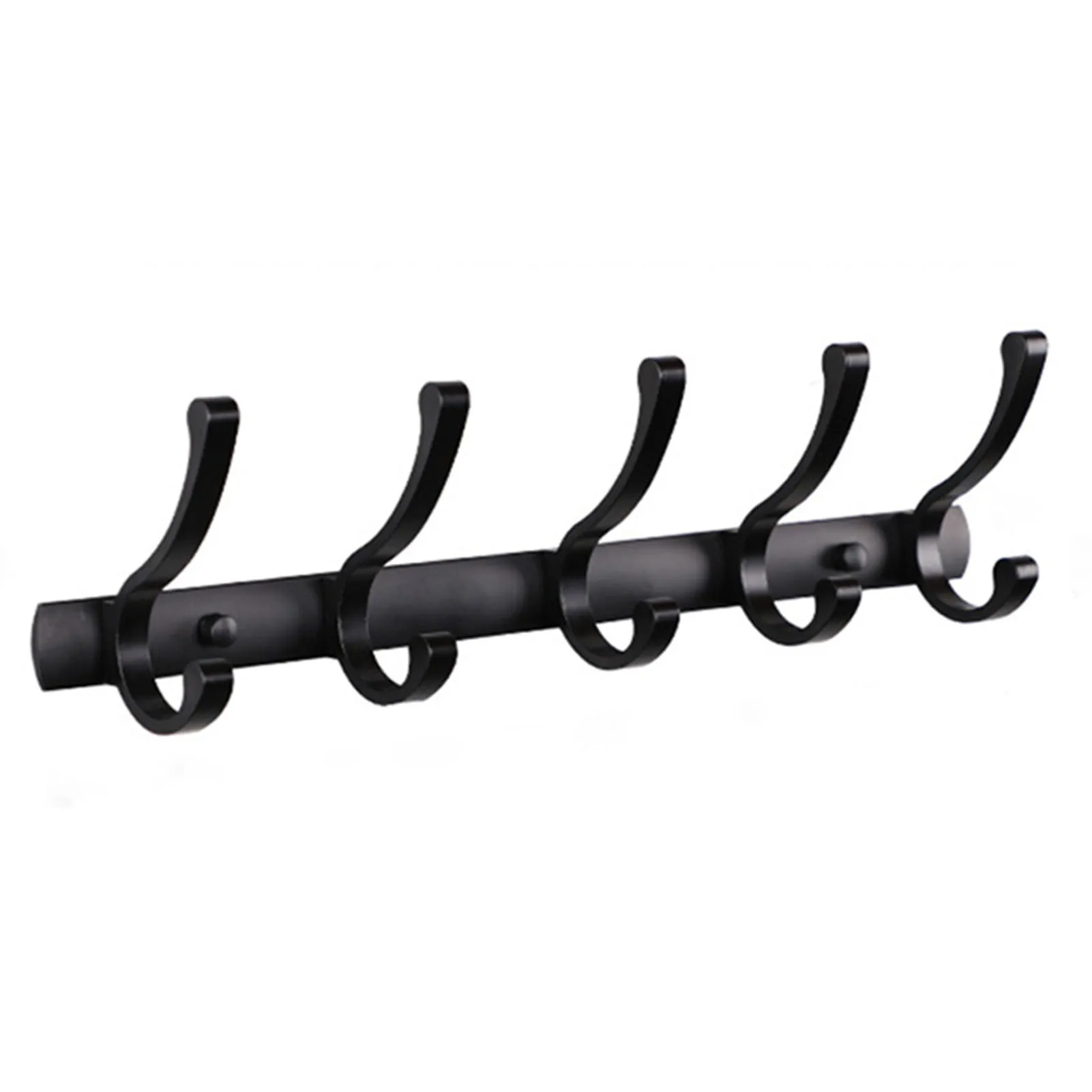 Heavy Duty Bathroom Entryway Modern Black Wall Mounted Hat Towels Space Aluminum Simple Multifunctional With Hooks Coat Rack
Heavy Duty Bathroom Entryway Modern Black Wall Mounted Hat Towels Space Aluminum Simple Multifunctional With Hooks Coat Rack