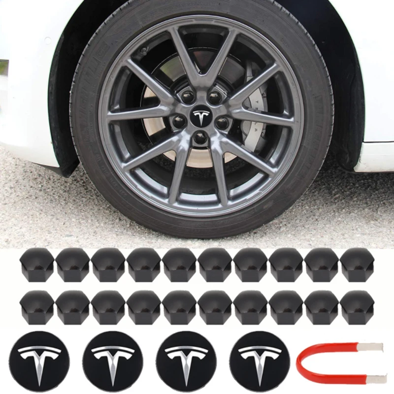 2021 New Tesla Model 3 Wheel Center Caps Hub Dust-Proof Cover Tesla Model 3 Wheel Screws Cap Protection Accessories Tesla Logo
2021 New Tesla Model 3 Wheel Center Caps Hub Dust-Proof Cover Tesla Model 3 Wheel Screws Cap Protection Accessories Tesla Logo
