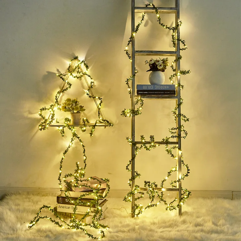 20/30/50 LED Christmas Lights USB Green Leaf Rattan String Lights Cristmas Decoration 2022 Kerst Decoratie Decoracion Navidad
20/30/50 LED Christmas Lights USB Green Leaf Rattan String Lights Cristmas Decoration 2022 Kerst Decoratie Decoracion Navidad
