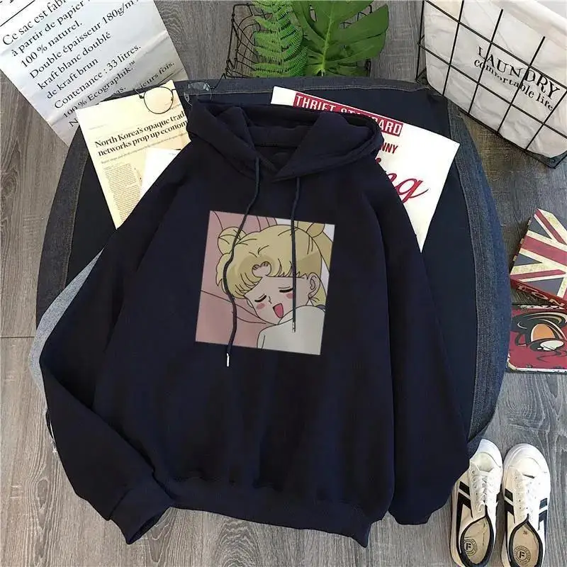 Women Sweatshirt Autumn Winter Oversized Hoodies Cute Anime Girl Ins Long Sleeve Sweatshirt Fleece Thick Pullover Girls Tops
Women Sweatshirt Autumn Winter Oversized Hoodies Cute Anime Girl Ins Long Sleeve Sweatshirt Fleece Thick Pullover Girls Tops