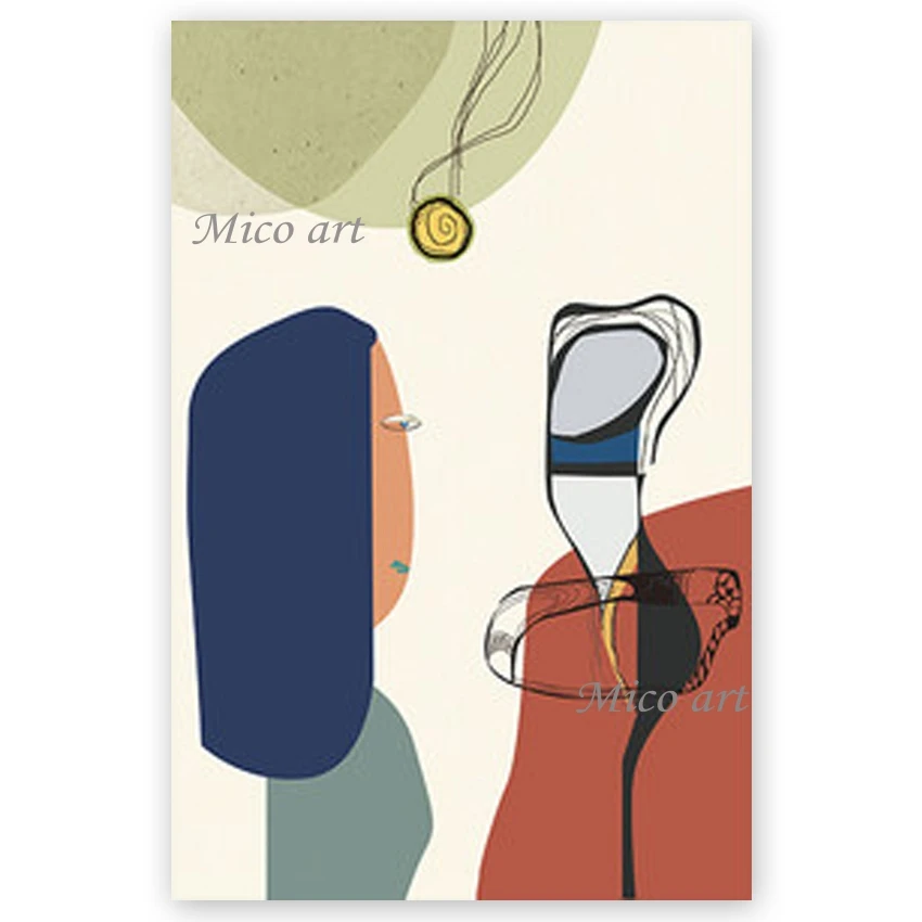Abstract Figure Picture Art 100% Hand-painted Latest Design Living Room Decoration Canvas Oil Painting Wall Art Unframed Pieces
Abstract Figure Picture Art 100% Hand-painted Latest Design Living Room Decoration Canvas Oil Painting Wall Art Unframed Pieces