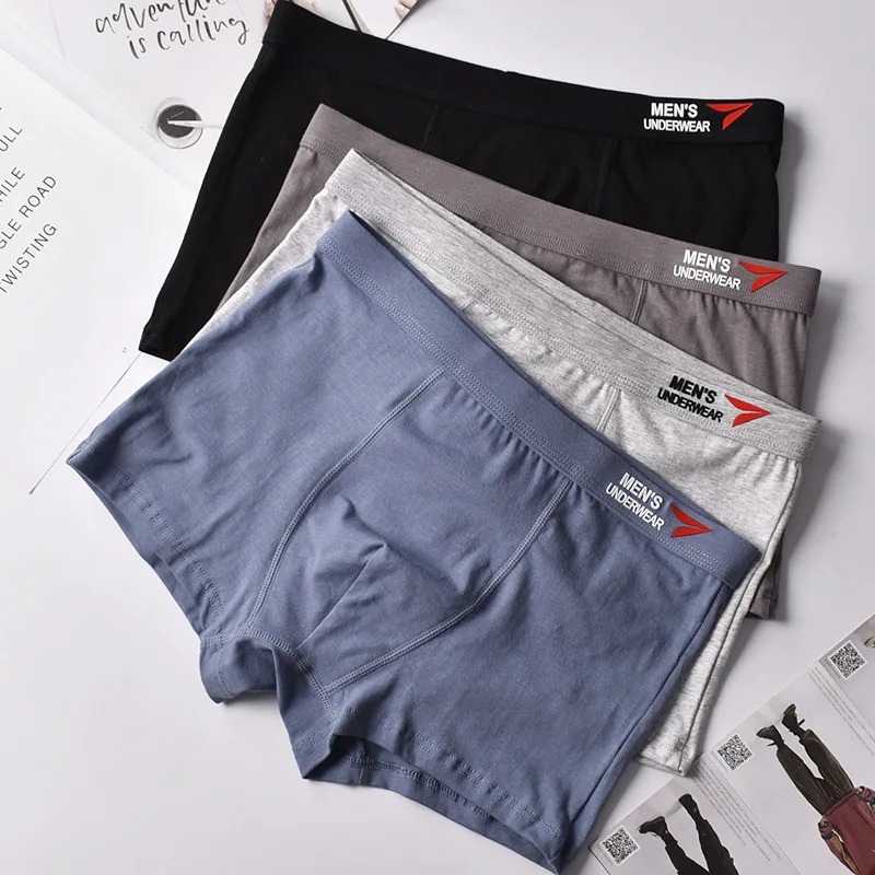 4PCS Men's new underwear, cotton U-convex design, mid-waist, pure cotton, pure color, breathable, large size boxer pants
4PCS Men's new underwear, cotton U-convex design, mid-waist, pure cotton, pure color, breathable, large size boxer pants