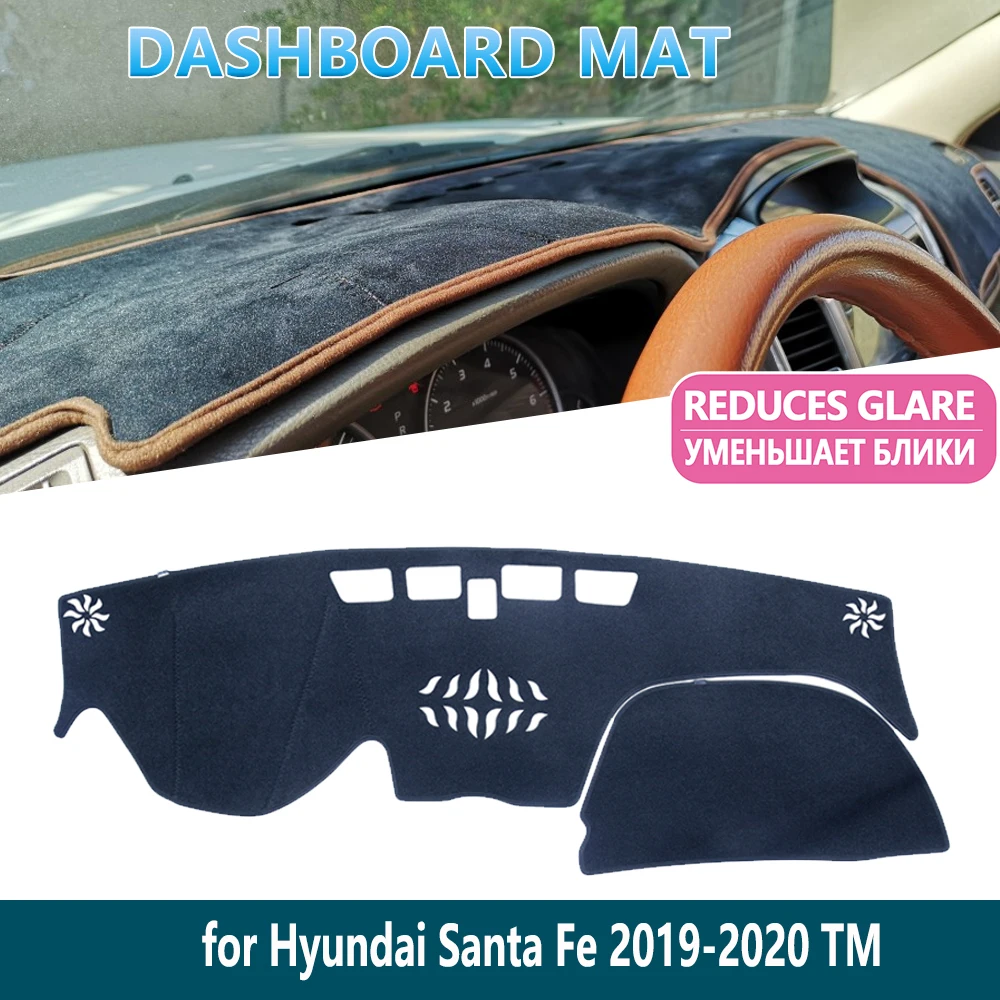 for Hyundai Santa Fe 2019 2020 TM Dashmat Protect Carpet Dashboard Mat Cover Pad Inner Sun Shade Dash board Car Accessories
for Hyundai Santa Fe 2019 2020 TM Dashmat Protect Carpet Dashboard Mat Cover Pad Inner Sun Shade Dash board Car Accessories