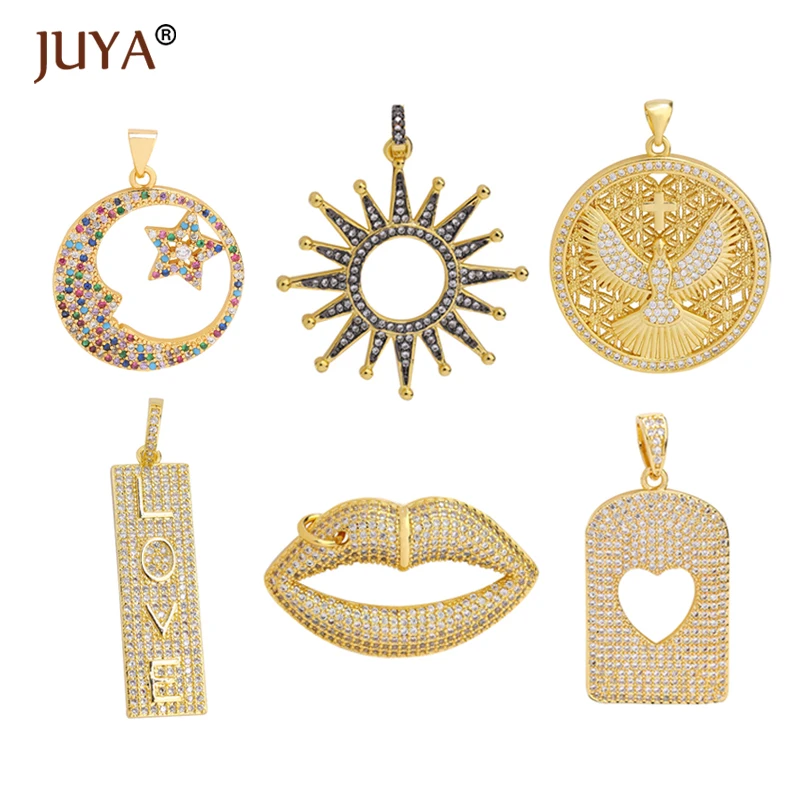 Exquisite Copper Charms Pendants Brass Micro Pave Cubic Zirconia Necklace Accessories For Hand Made Jewelry Making Supplies
Exquisite Copper Charms Pendants Brass Micro Pave Cubic Zirconia Necklace Accessories For Hand Made Jewelry Making Supplies