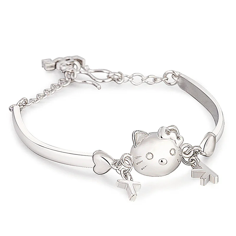 Anime bracelet female children jewelry female cartoon Kitty birthday gift KT bracelet to send girlfriend gifts 
Anime bracelet female children jewelry female cartoon Kitty birthday gift KT bracelet to send girlfriend gifts