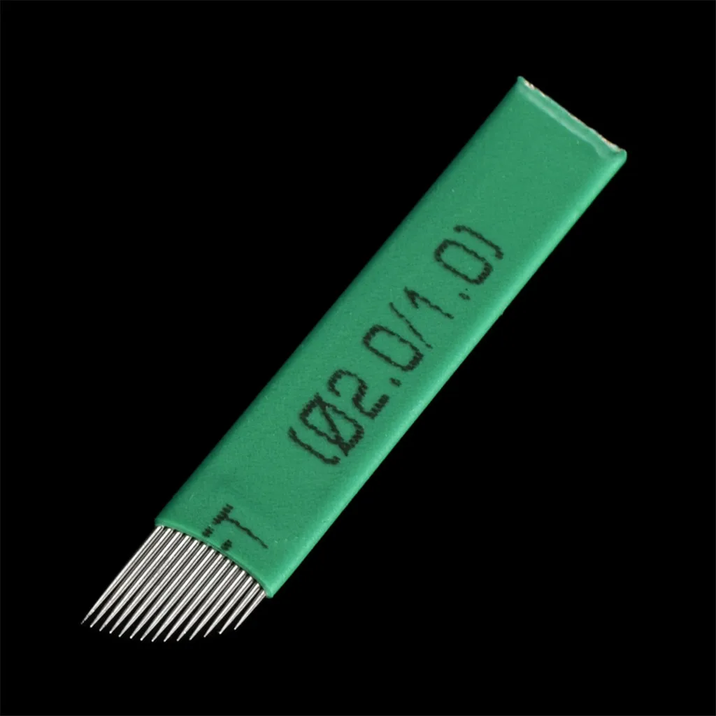Микроблейдинговые иглы для бровей Blesiya 50x для татуировки ручка 14 штифтов
Микроблейдинговые иглы для бровей Blesiya 50x для татуировки ручка 14 штифтов