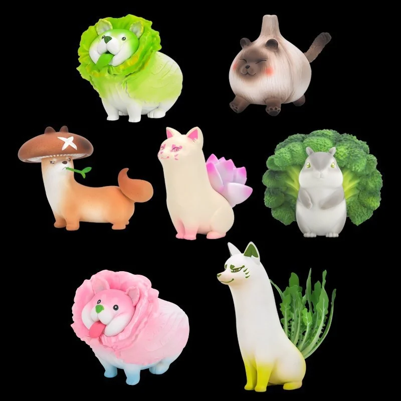 Anime Figures Vegetable Dog Fox Cat Root Chinese Cabbage Fairy Action Figure Toys Figurine Collectible Model Doll Gift Figma
Anime Figures Vegetable Dog Fox Cat Root Chinese Cabbage Fairy Action Figure Toys Figurine Collectible Model Doll Gift Figma
