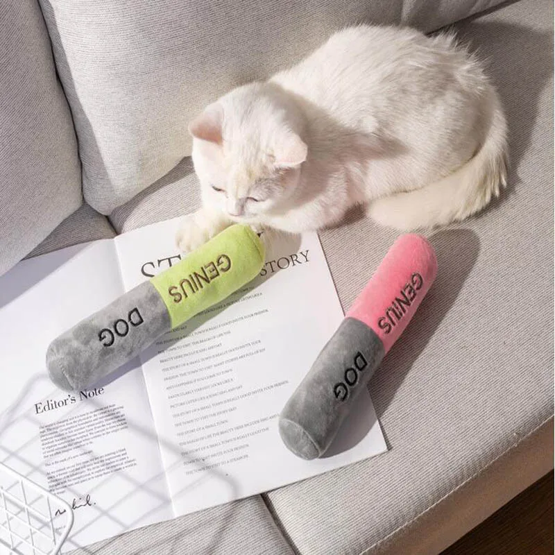 20Pcs/lot Fashion Mini Teeth Bruxism Stick Toys Funny Interactive Plush Cat Toy Kitten Chewing Claws Thumb Bite Cat For Cats
20Pcs/lot Fashion Mini Teeth Bruxism Stick Toys Funny Interactive Plush Cat Toy Kitten Chewing Claws Thumb Bite Cat For Cats