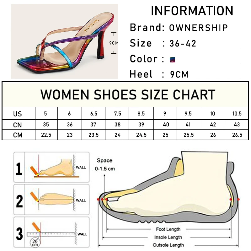 Women Colorful Slippers 2021 Women's Square Toe High Heels Woman Pumps Summer Ladies Flip Flops Female Comfort Shoes Plus Size
Women Colorful Slippers 2021 Women's Square Toe High Heels Woman Pumps Summer Ladies Flip Flops Female Comfort Shoes Plus Size