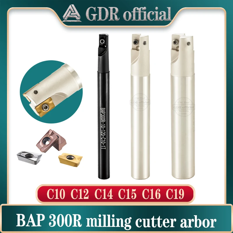 End Mill BAP300R Milling holder 300R BAP C10 C12 C20 C25 Cutting Shoulder Right Angle Milling Cutter End Mill Shank bar head
End Mill BAP300R Milling holder 300R BAP C10 C12 C20 C25 Cutting Shoulder Right Angle Milling Cutter End Mill Shank bar head