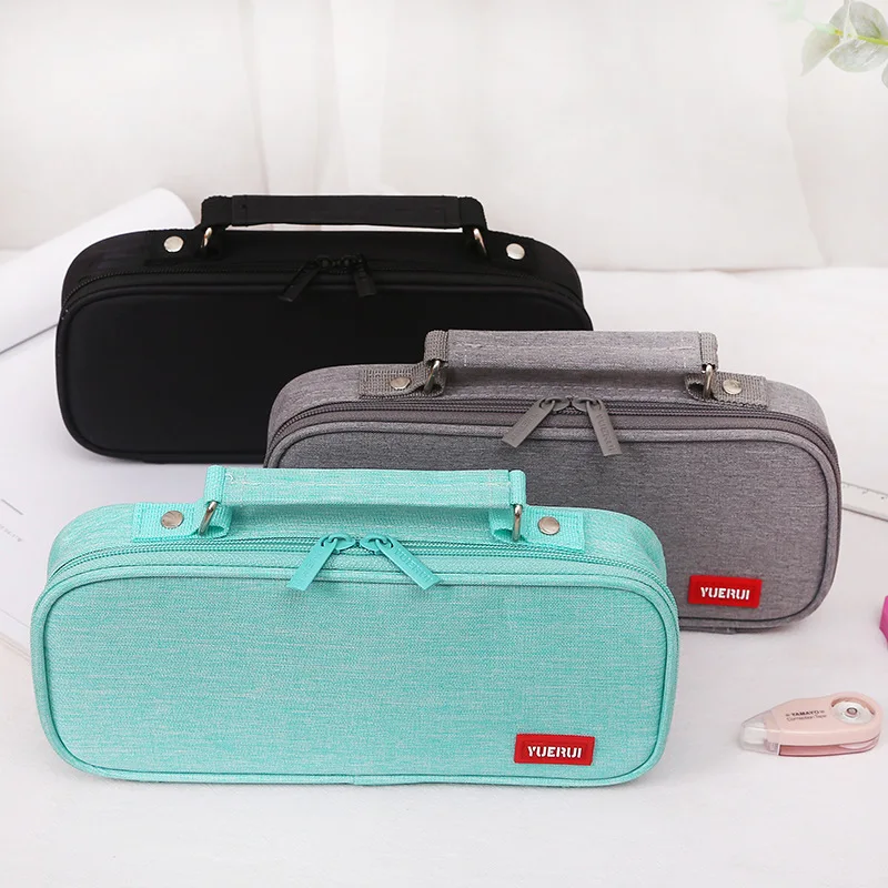 Creative Large Capacity Multifunctional Portable Canvas Double Layer Pencil Case School Supplies Student Korean Stationery
Creative Large Capacity Multifunctional Portable Canvas Double Layer Pencil Case School Supplies Student Korean Stationery