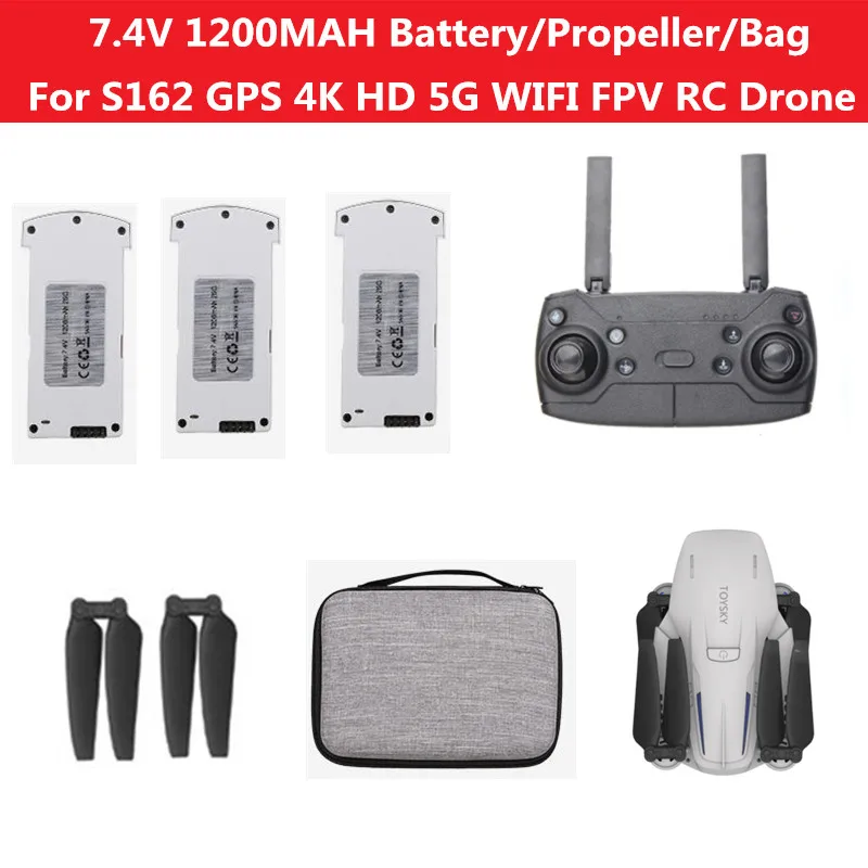 Дрон S162, GPS, 4K HD, 1080P, 5G, WIFI, FPV, 7,4 В, 1200 мА · ч, аккумулятор/Сумка/пульт дистанционного управления/пропеллер
Дрон S162, GPS, 4K HD, 1080P, 5G, WIFI, FPV, 7,4 В, 1200 мА · ч, аккумулятор/Сумка/пульт дистанционного управления/пропеллер