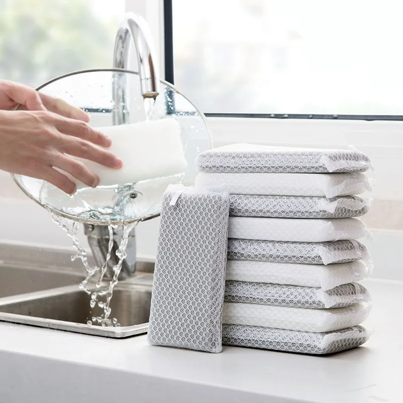 5pcs Dishwashing Sponge Kitchen Cleaning Brush Wiping Rags Absorbent Washing Dish Cloth Accessories Bathroom Cleaning Tools
5pcs Dishwashing Sponge Kitchen Cleaning Brush Wiping Rags Absorbent Washing Dish Cloth Accessories Bathroom Cleaning Tools