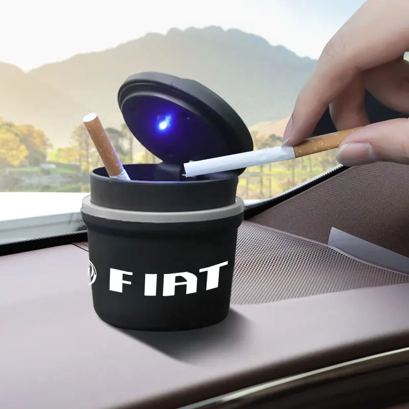 1Pcs New Car Ashtray LED Light Ash Tray Portable Smokeless Flame Retardant Cigarette Box For Fiat Viaggio Abarth Punto 124 125
1Pcs New Car Ashtray LED Light Ash Tray Portable Smokeless Flame Retardant Cigarette Box For Fiat Viaggio Abarth Punto 124 125
