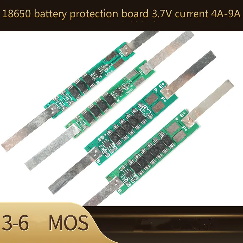 Free shipping 18650 lithium battery 3.7V protection board 1S BMS 3MOS 4MOS 5MOS 6MOS plus nickel strip plus tin current 4-9A
Free shipping 18650 lithium battery 3.7V protection board 1S BMS 3MOS 4MOS 5MOS 6MOS plus nickel strip plus tin current 4-9A