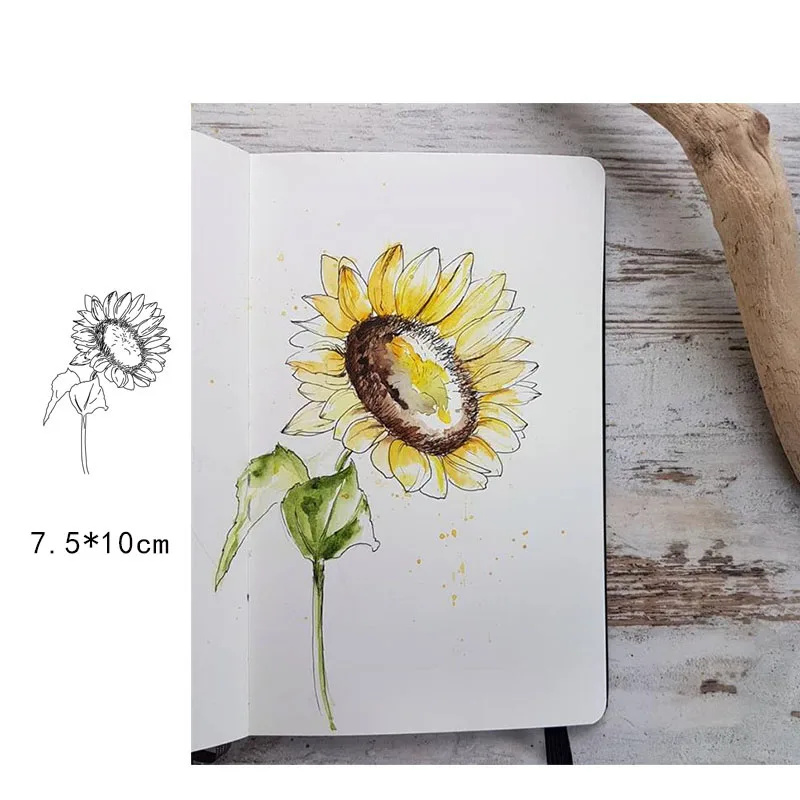 Clear Stamps Silicone Seal for DIY Scrapbooking Card Sunflower Rubber Stamps Making Photo Album Handemade Crafts New Stamps
Clear Stamps Silicone Seal for DIY Scrapbooking Card Sunflower Rubber Stamps Making Photo Album Handemade Crafts New Stamps