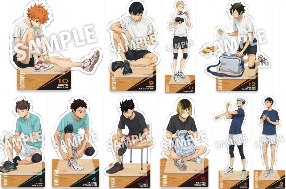 Аниме Haikyuu! Акриловая подставка для фигурок Хината шойо, тобио, кагеяма, Кэй, цукиши
Аниме Haikyuu! Акриловая подставка для фигурок Хината шойо, тобио, кагеяма, Кэй, цукиши