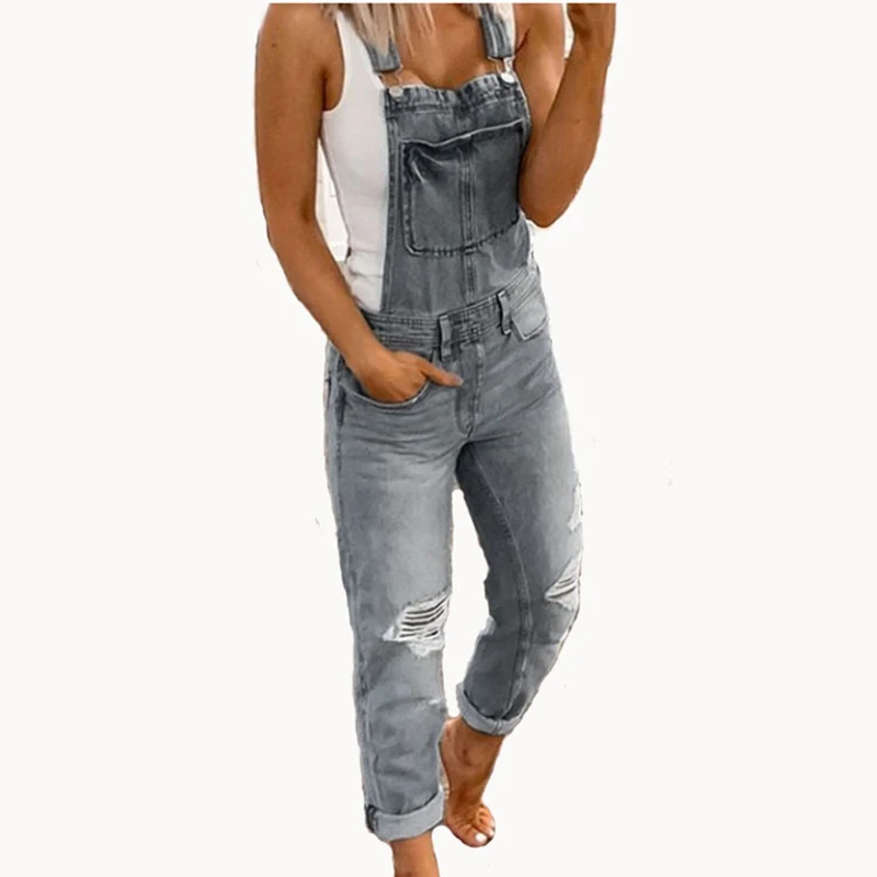Women's overalls with holes and washed slim fit overalls overalls overalls for women women's fashion jeans Denim overalls for wo
Women's overalls with holes and washed slim fit overalls overalls overalls for women women's fashion jeans Denim overalls for wo